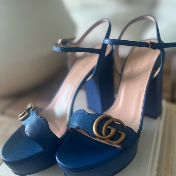 Gucci Blue high heels - Picture 3 of 4